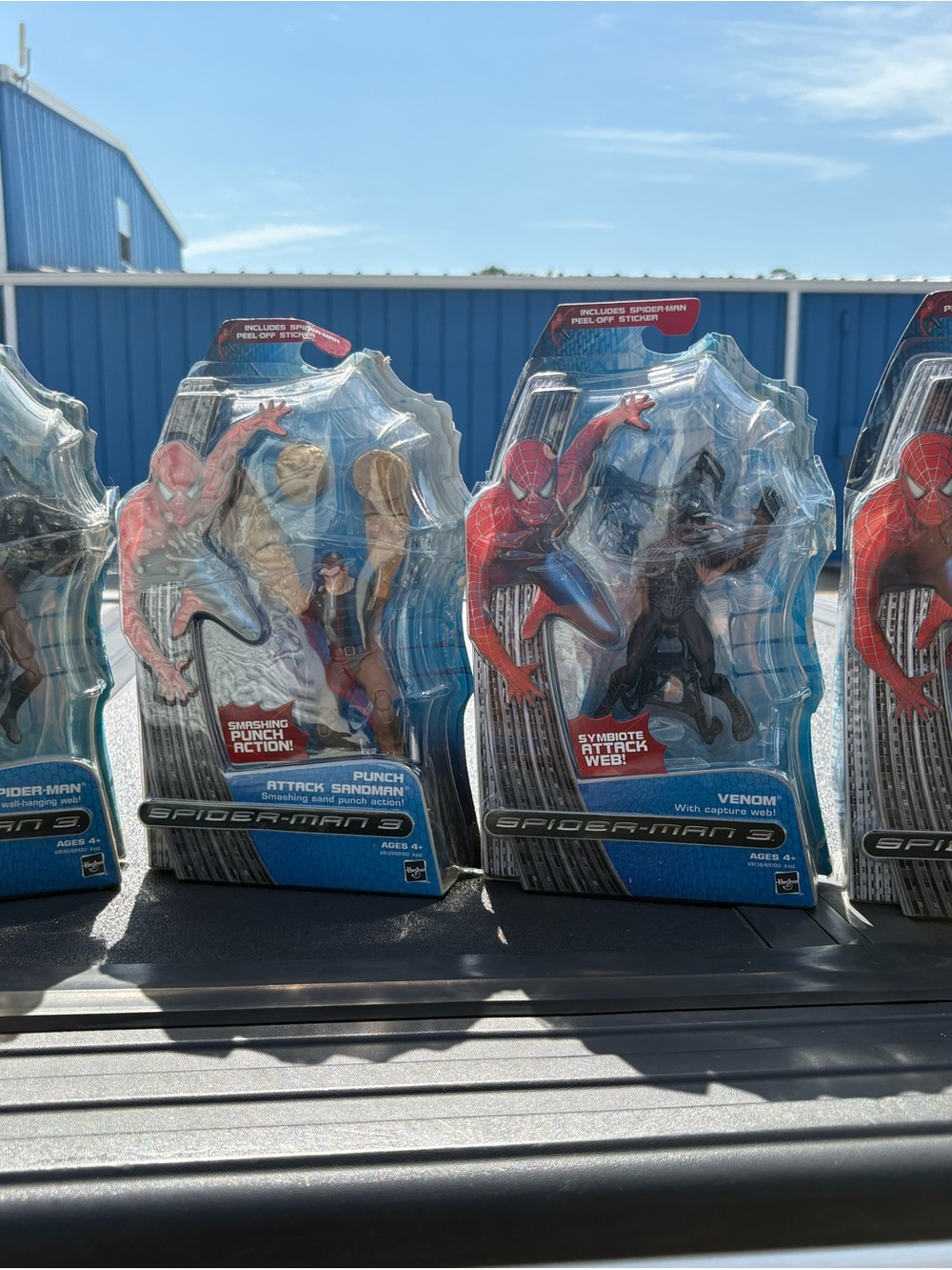 Spiderman Duo Pack - Red Spiderman & Black Venom Figures